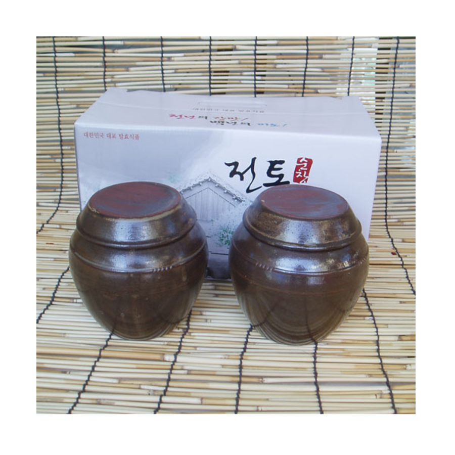 2종도자기세트(전통고추장+전통된장)2KG